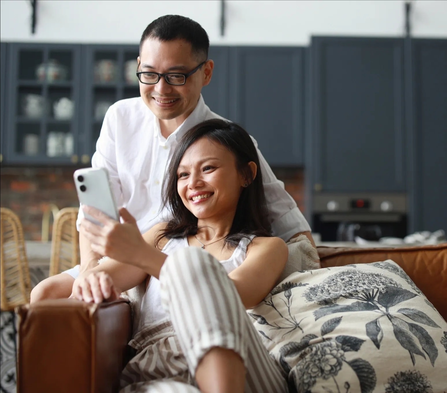Broker updating a homeowner